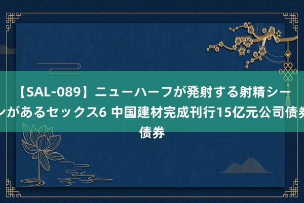 【SAL-089】ニューハーフが発射する射精シーンがあるセックス6 中国建材完成刊行15亿元公司债券